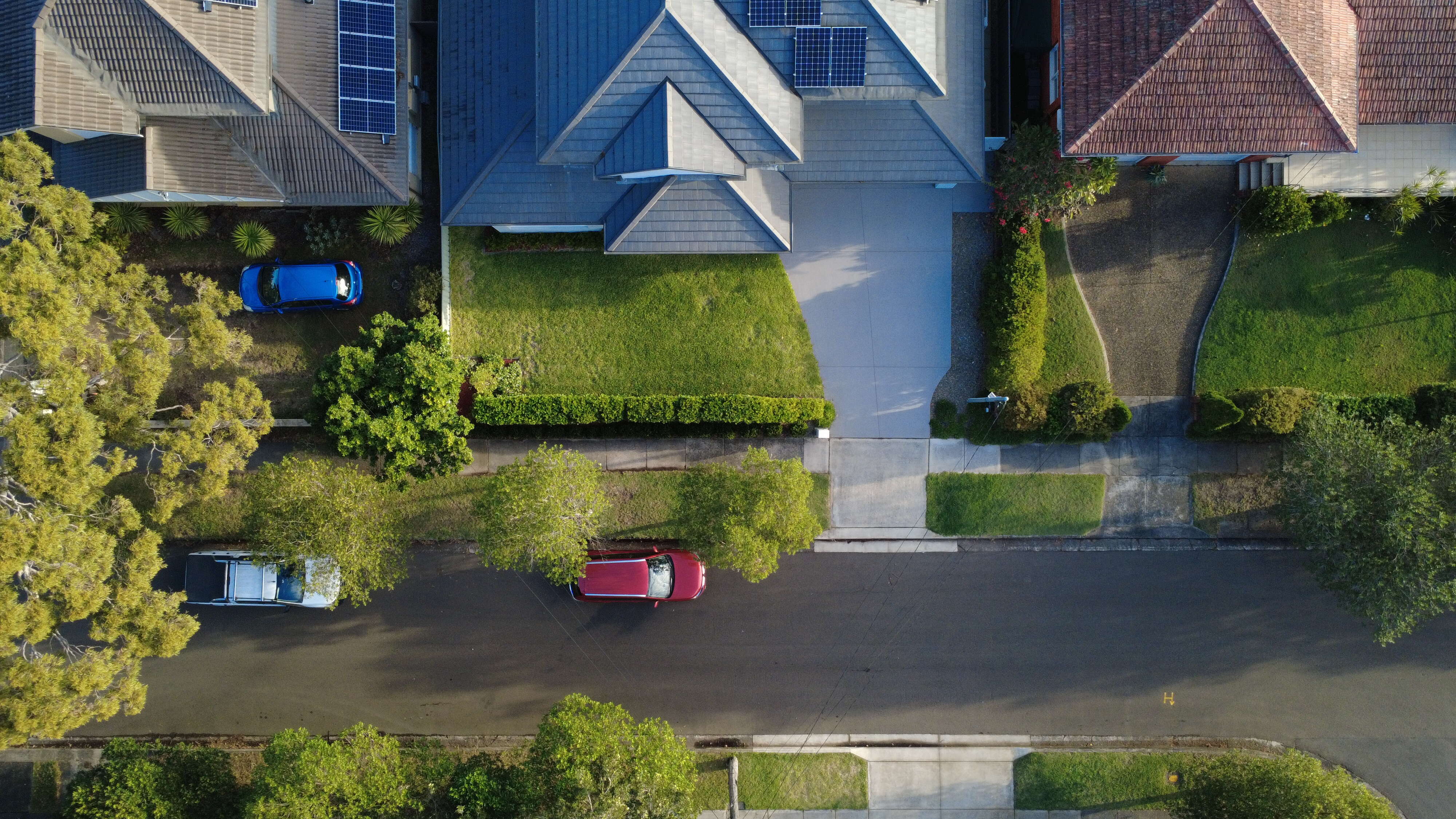 Aerial home overview Sydney